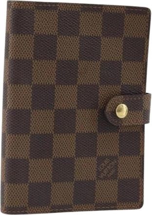 Louis Vuitton Pre-owned Day Planner Cover - Dames - Vintage Accessoires - Bruin - ONE Size - Vintage