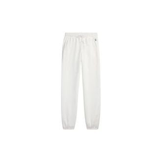 Polo Ralph Lauren Fleece joggingbroek - Dames - Sweatpants - Wit - XS - Broeken