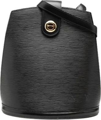 Louis Vuitton Pre-owned Bucket Bags, female, Black, Size: ONE SIZE Pre-owned The Cluny