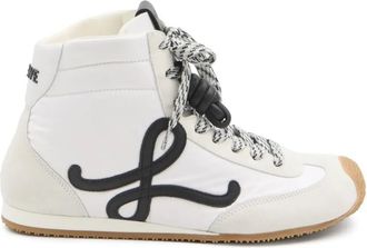 Loewe Ballet Runner 2.0 Nylon And Leather High-Top Sneakers Shoes