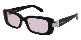 Ferragamo SF 1105S 005 Womens Sunglasses Black Size 52