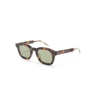 Thom Browne Ues412A 215 Zonnebrillen - unisex - Accessoires - Bruin - Maat: 48 MM