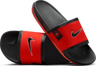 Nike Mens Offcourt (Baltimore Orioles) Offcourt Slides in Orange | FN4311-800