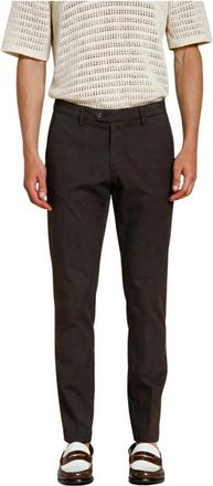 Mason's Torino City Icon Flex - Heren - Chinos - Bruin - 4XL - Katoen - Broeken