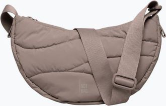 Got Bag Wavy Puffer Recycled Nylon Moon Bag in Oyster at Nordstrom