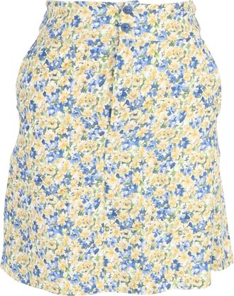 A.P.C. A. P.C. Christa Crepe Mini Skirt in Floral Print Viscose