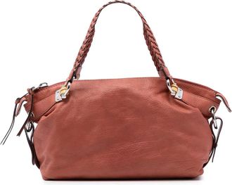 Gucci Borsa tote Bar media in pelle e bamb&ugrave; 2016-2025 - Arancione