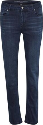 MY ESSENTIAL WARDROBE Celina 100 High Straight Jeans - Dames - Slim Fit Jeans - Blauw - W34 L32 - Katoen - Jeans