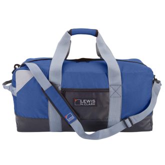 Lewis N. Clark Unisex-Adult 24 Heavy-Duty Duffel with Neoprene Gear Bag, Blue, One Size