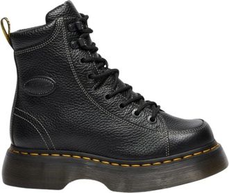 Dr. Martens Buzz 8-Eye Boot - Heren - Schoenen - Zwart - Maat: 41 EU Leer
