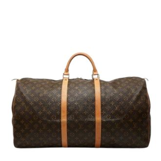 Louis Vuitton Pre-owned Weekend Bags, female, Brown, Size: ONE SIZE Pre-owned Weekend Bag