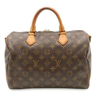 Louis Vuitton Pre-owned Boston Bag - Dames - Pre-owned - Bruin - Maat: ONE Size