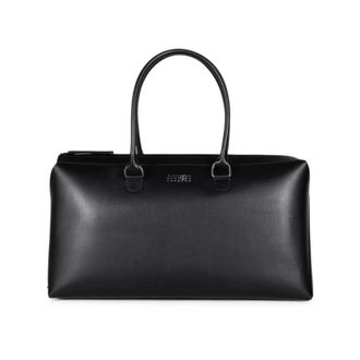 Maison Margiela Bauletto Weekendtas - Heren - Tassen - Zwart - Maat: ONE Size Zijde