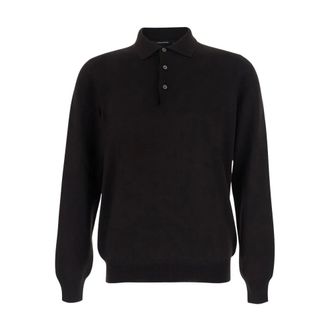 Tagliatore Tops, Heren, Bruin, M, Katoen, Palmer Polo