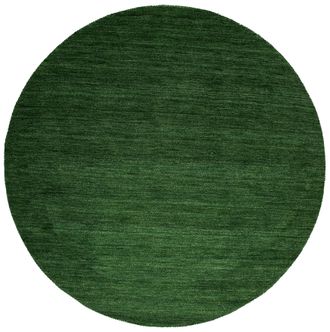 THEKO Wollteppich »Gabbeh Uni, Handgefertigt, Teppich, meliert, reine Wolle,« rund 14 mm Höhe Wohnzimmer, Esszimmer, Schlafzimmer, auch als Läufer oder rech