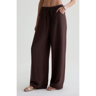 AG - Adriano Goldschmied Century Drawstring Pants in Oak Barrel at Nordstrom, Size X-Large