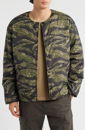Alpha Industries Reed Relaxed Fit Liner Jacket in Tiger Camo at Nordstrom, Size Xx-Large