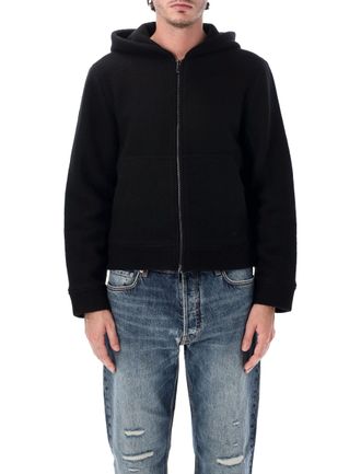 Emporio Armani Hooded Zip-Up Blouson Jacket