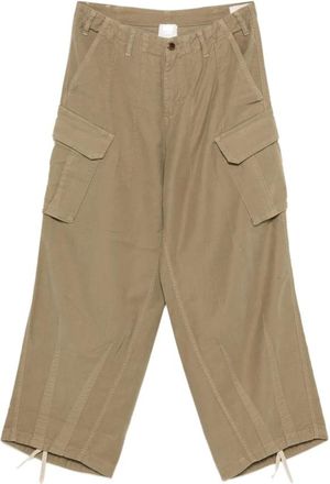 Alysi Broeken, Dames, Groen, W26, Wide Broeken