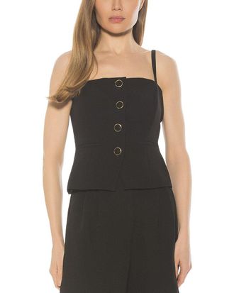 Alexia Admor Amandine Vest Top