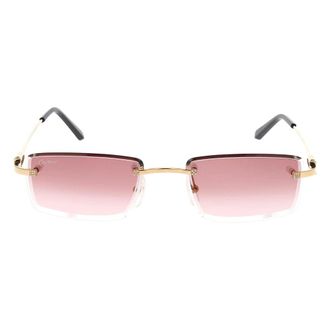 Cartier Zonnebril - unisex - Accessoires - Roze - Maat: ONE Size