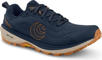 Topo Athletic Mens Terraventure 5 Trail Running Shoe In Navy/orange