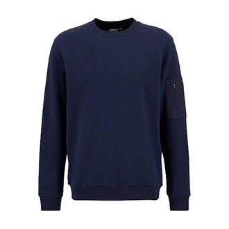 Barbour Heren, Sweatshirts & Hoodies, Blauw, Maat: 2XL