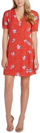 Matty M Susanna Faux Wrap Dress in Lipstick at Nordstrom Rack, Size X-Small