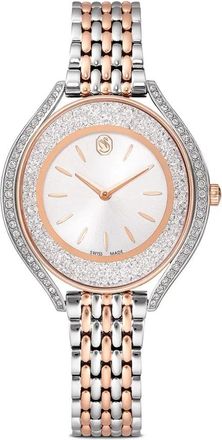 Swarovski Crystalline Aura Horloge - Dames - Horloges - Grijs - ONE Size - Accessoires