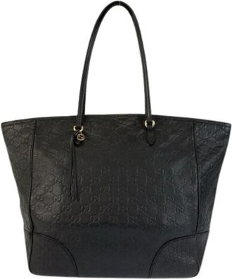 Gucci Pre-owned Tote Bags, female, Black, Size: ONE SIZE Pre-owned Vintage Tote Bag