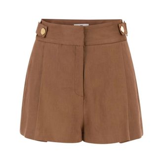 Elisabetta Franchi Mujer, Pantalones cortos, Marr&oacute;n, Talla: M