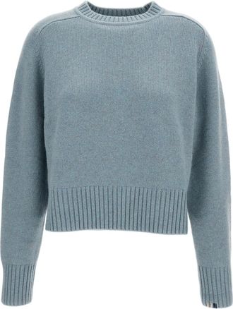 Extreme Cashmere Light Blue Cashmere-Blend N.167 Crewneck Sweater