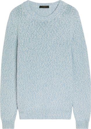 Slowear Crew-neck Cotton-knit Jumper - Light Blue - 52 (IT52 / XL)