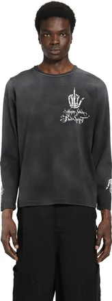 Massimo Sabbadin Washed Jersey Long Sleeve T-Shirt