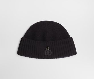 Dolce & Gabbana Smooth Knit Hat - Man Hats And Gloves Blue Tgu