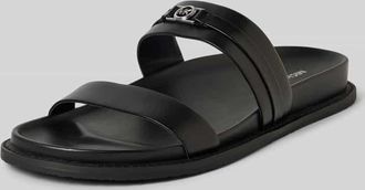 Michael Kors Sandalen mit Label-Detail Modell MANDY in Black, Gr&ouml;&szlig;e 38
