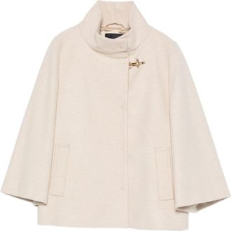 Fay Beige Toggle-fastening Jacket