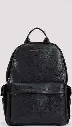 Brunello Cucinelli Zaino Brunello Cucinelli in pelle martellata