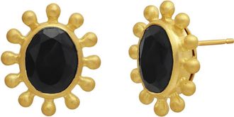 Bony Levy Onyx Stud Earrings in 18Ky at Nordstrom Rack