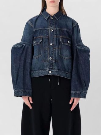 sacai denim jacket