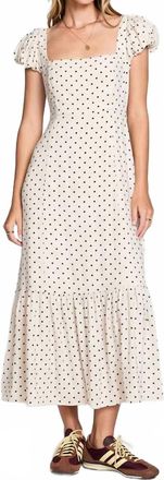 Saltwater Luxe Junniper Midi Dress In Natural