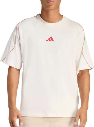 adidas Sportswear Stadium T-Shirt Asia Sizing Off White Pure Ruby KC0428