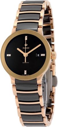 Rado Centrix S Automatic Brown Diamond Dial Ladies Watch R30183722