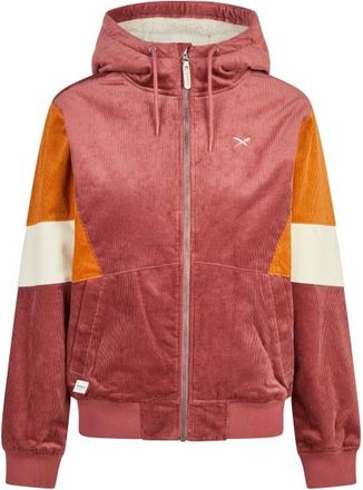 Iriedaily Blotchy Cord Jacket Freizeitjacke f&uuml;r Damen | rot