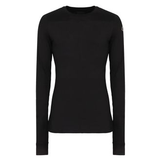 Rick Owens Long Sleeve Tops, male, Black, Size: M Girder Long Sleeve T-Shirt