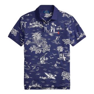 Ralph Lauren Gebreide Polo - Heren - Polos - Veelkleurig - S - Tops