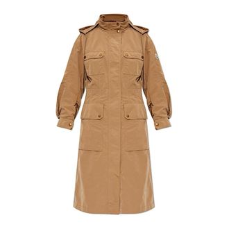 Moncler Giubbotto - female - Moncler - Parkas - Beige - S - Coats
