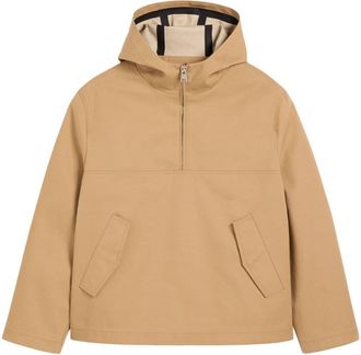 Ami zip-up hooded cotton jacket - unisex - Cotton - M - Neutrals