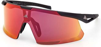 Adidas Sport SP0106 02L Mens Sunglasses Black Size 99