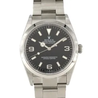 Rolex unisex, Pre-owned, Zwart, Maat: ONE Size